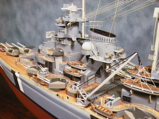 German Battleship Detail