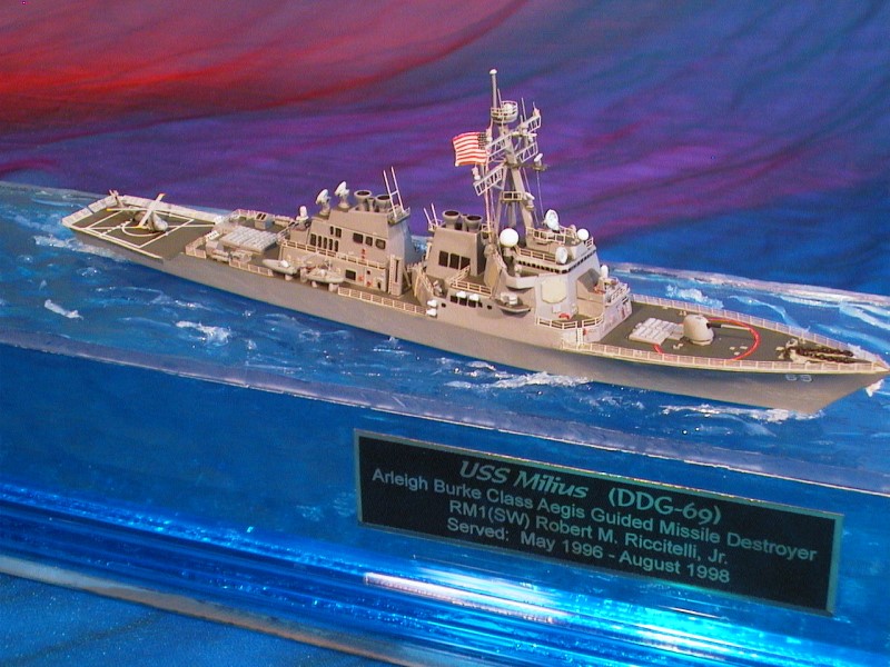 USS Winston S. Churchill DDG-81 Sister Ship Model
