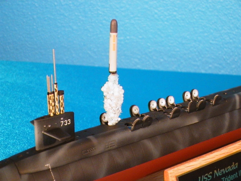 USS Nevada Ohio Class Test Missile Launch