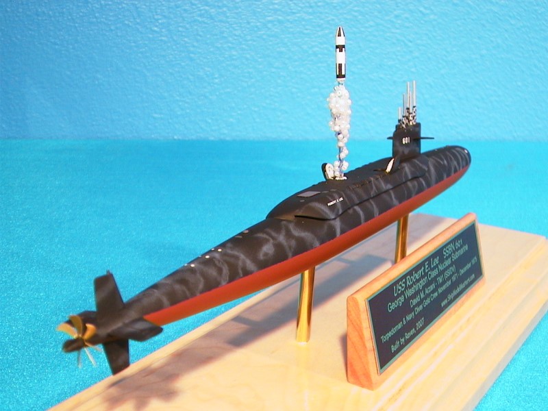 USS Robert E Lee Submarine Model